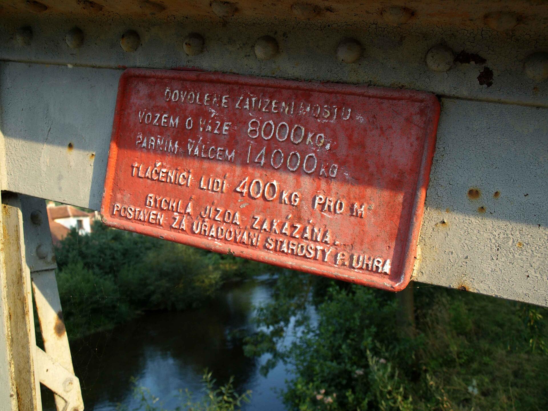 Brno Go from Brno Tišnov region Truss bridge in Borač