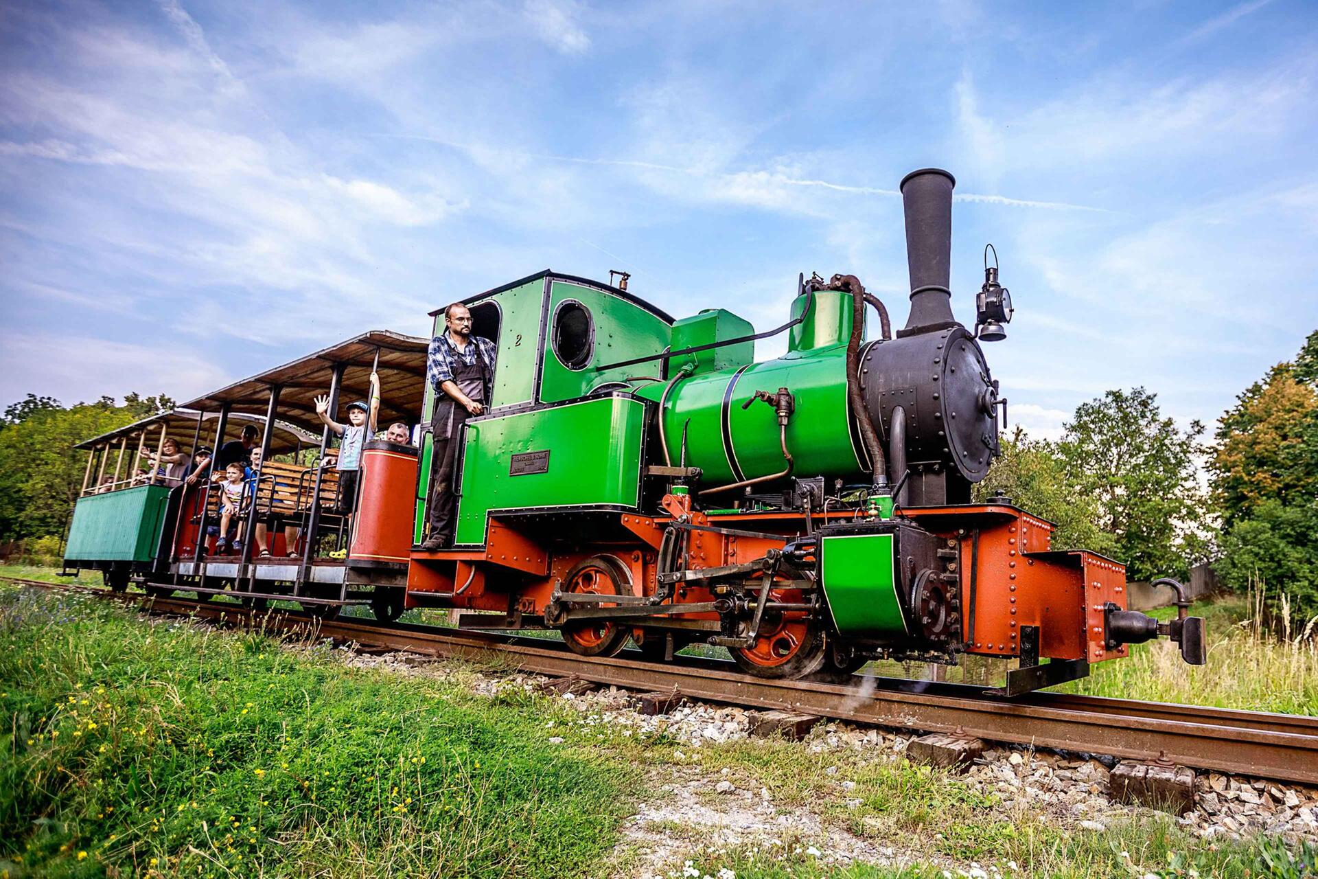 Gofrombrno, výlety z Brna, Muzeum průmyslových železnic, Zbýšov 